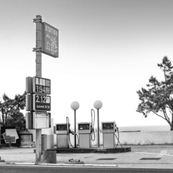 gas station