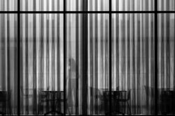 behind the curtain