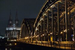 cathedral and bridge