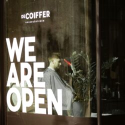 we are open