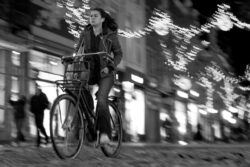 girl on a bike