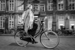 girl on a bike