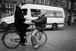 girls on a bike