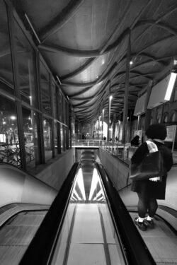 going down