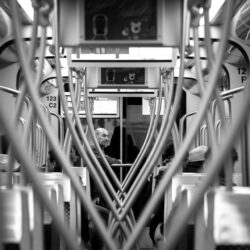through the tramway