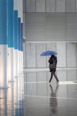 umbrella blue