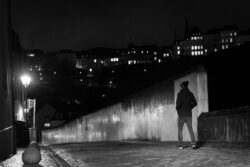 the wall