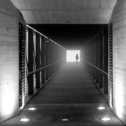 at the end of the tunnel